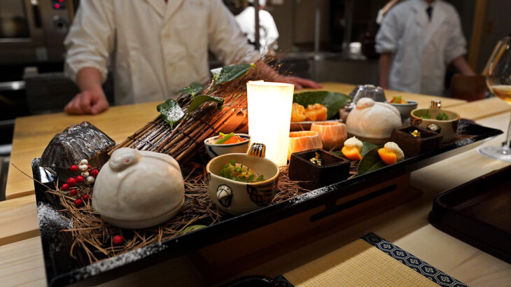 赤坂おぎ乃丨美しく鮮やかな日本料理と和やかな空間＠赤坂